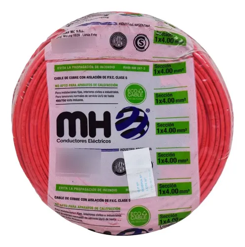 Unipolar 4mm MH rojo