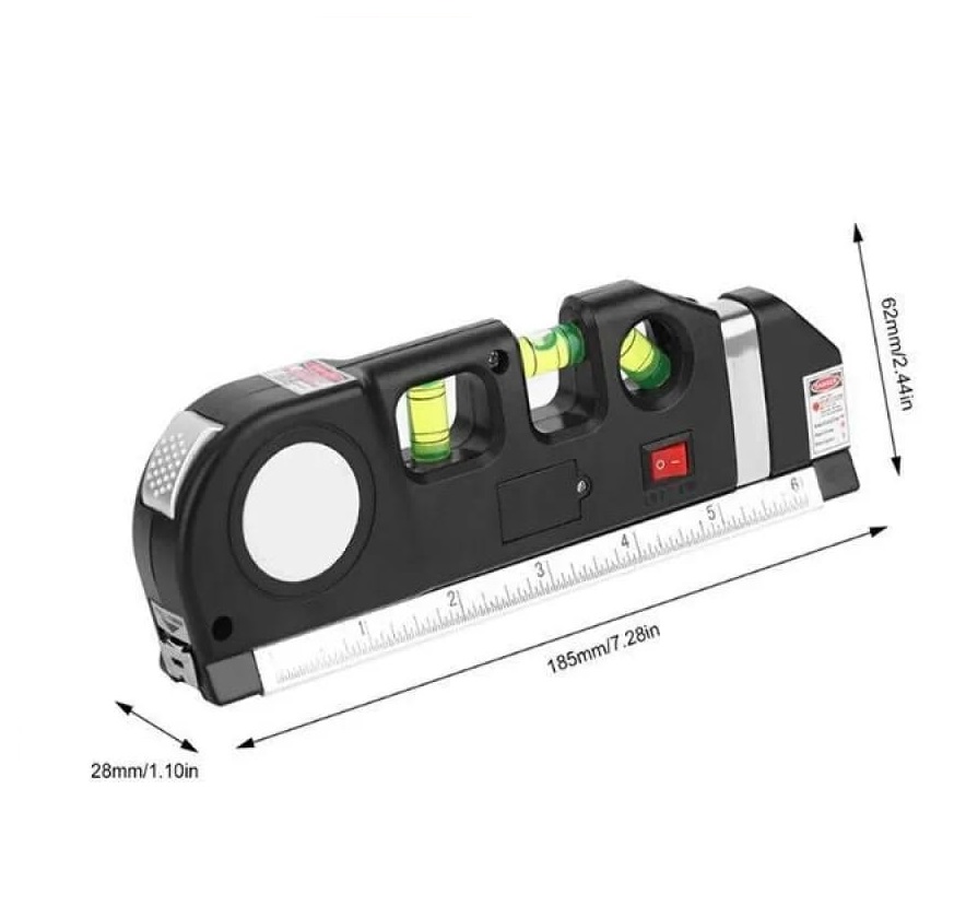 Nivel Laser Regla Cinta Metrica