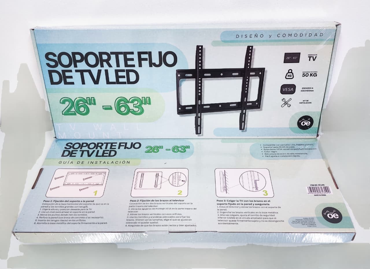 Soporte Fijo 26" a 63"